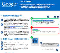 簡単！google推奨のSEO対策