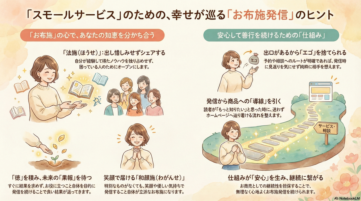 お布施ブログは仏教国の「法施」から得たアイデア