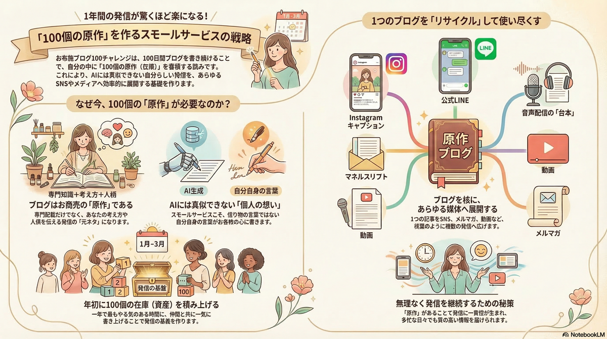 お布施ブログ100チャレンジの本当の意味