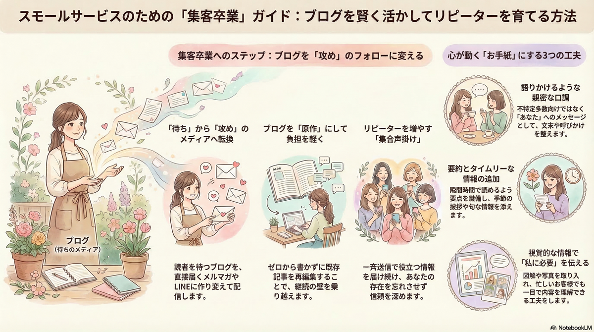 ブログを「待ち」から「攻め」に。