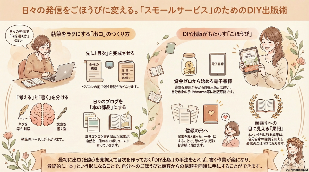 商業出版でも自費出版でもない、お布施ブログのゴール「第3の出版」