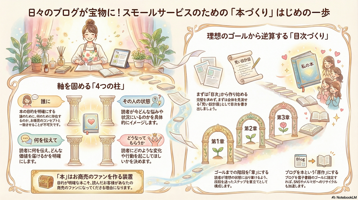 本の目次を書いてみよう