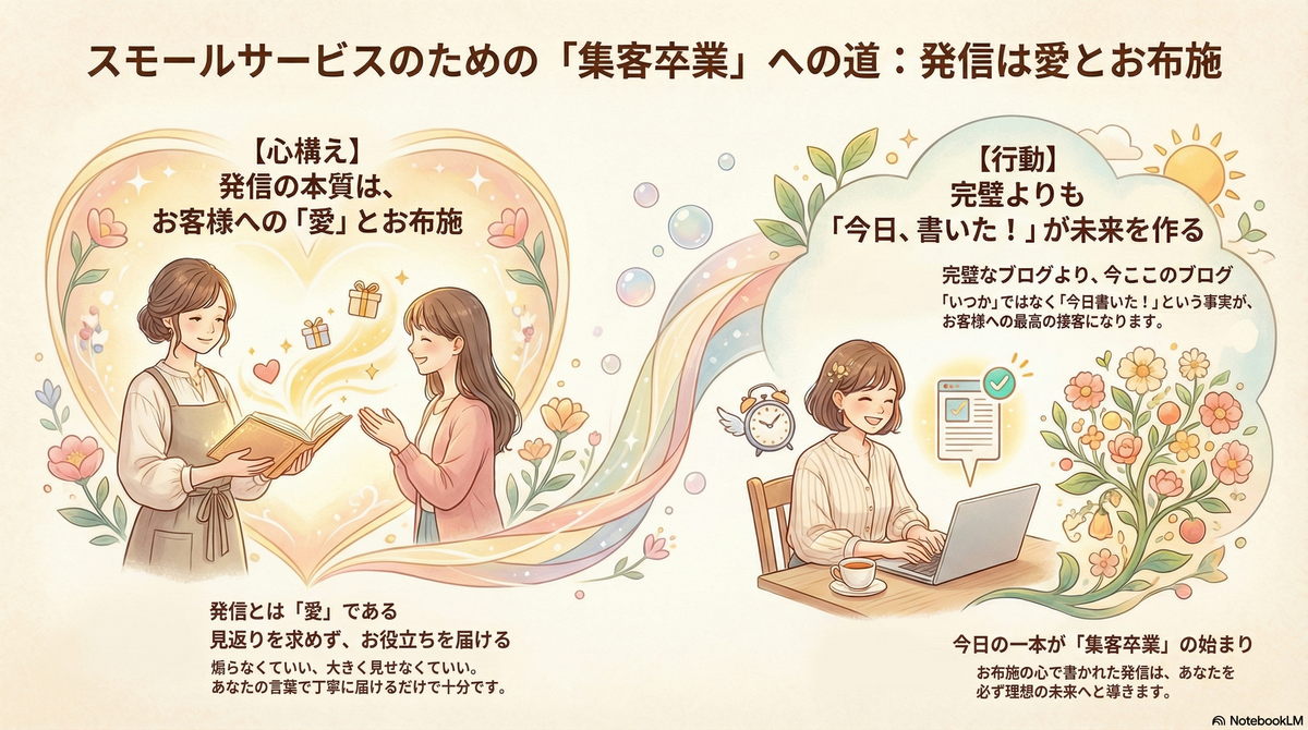 おわりに：発信とは愛。