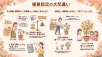 価格設定の大間違い【リウムスマイル！ホム育メルマガ】