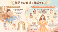 発信でお客様を喜ばせる【リウムスマイル！ホム育メルマガ】