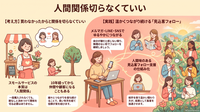 人間関係切らなくていい【リウムスマイル！ホム育メルマガ】